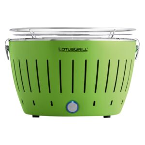 LOTUS Grill Limette Grün 32cm Set inkl. Holzkohle 2.5kg & Brennpaste