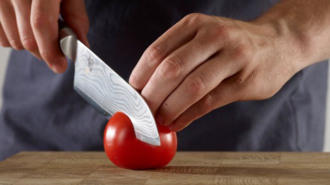 Santoku Damastmesser – Bild 3