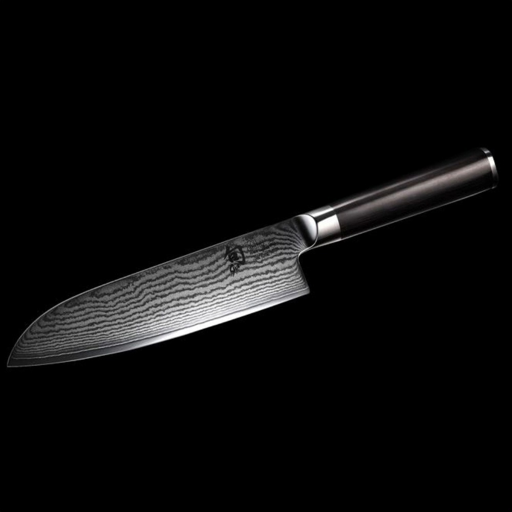 KAI Shun Santoku Linkshänder 18 cm Damastklinge